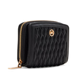 Anne Klein AK Small Ruched Quilted Wallet