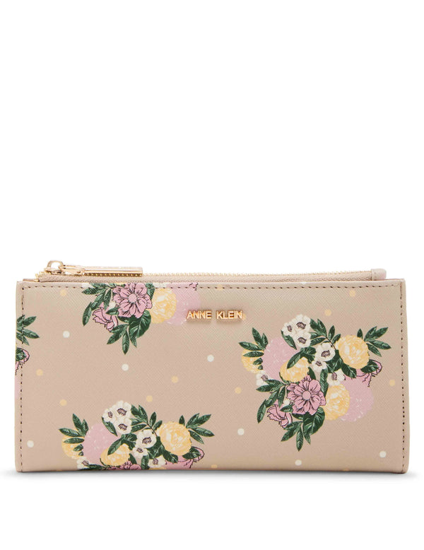Anne Klein Floral Bifold Wallet