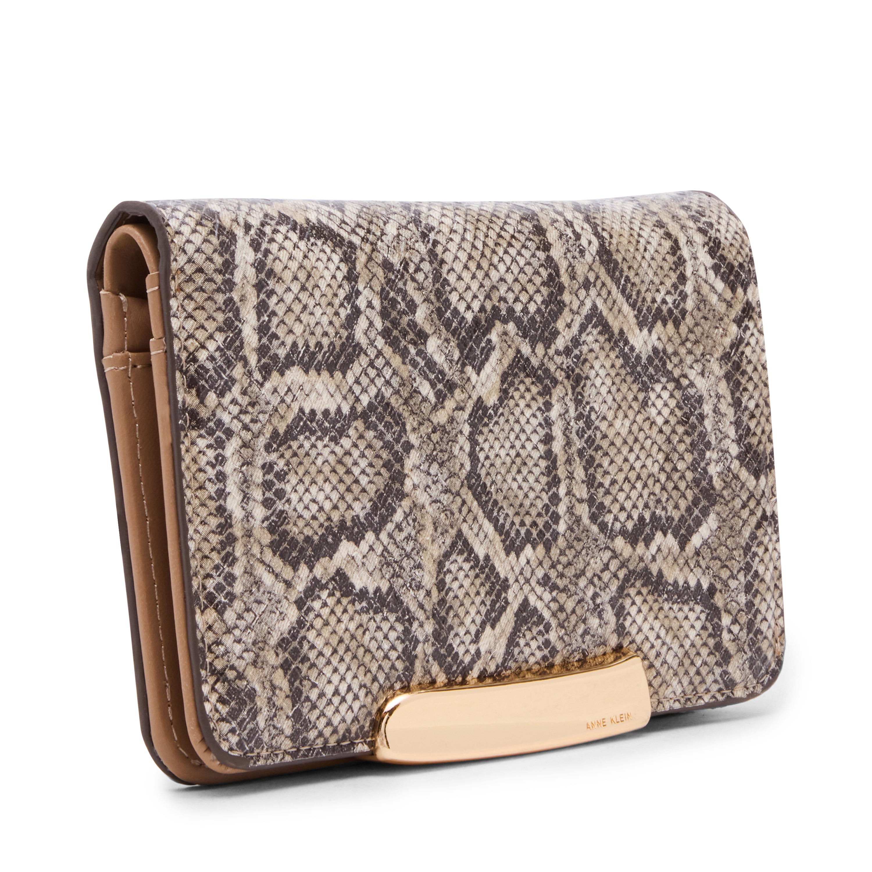 Anne Klein Small Snake Bifold Wallet