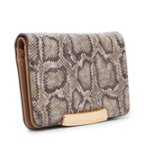 Anne Klein Small Snake Bifold Wallet