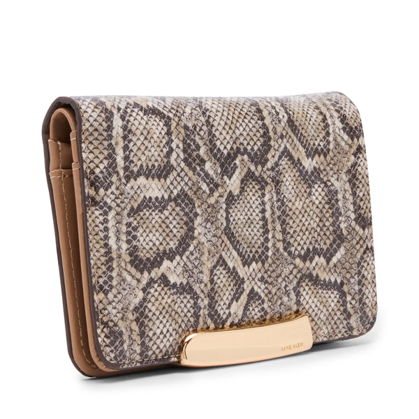 Anne Klein Small Snake Bifold Wallet