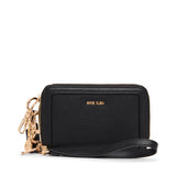 Anne Klein Double Zip Around Wallet with Charms