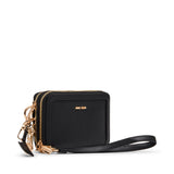 Anne Klein Double Zip Around Wallet with Charms