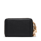 Anne Klein Double Zip Around Wallet with Charms