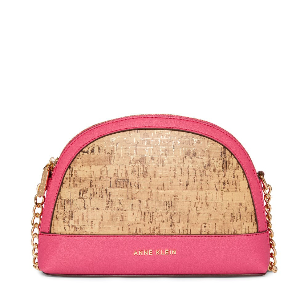 Anne Klein Triple Compartment Crossbody Handbag