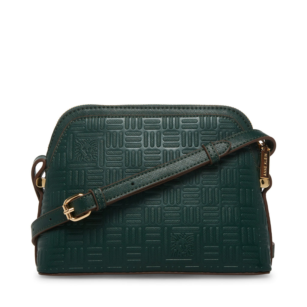 Anne Klein AK Lock Embossed Crossbody Handbag – ShopCGX