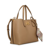Anne Klein Logo Turnlock Mini Tote Handbag