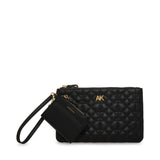 Anne Klein Quilted AK Wallet Pouch Set