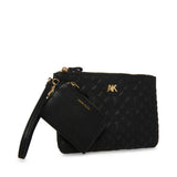 Anne Klein Quilted AK Wallet Pouch Set
