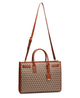 Anne Klein AK Cube Logo Large Tote Handbag