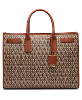 Anne Klein AK Cube Logo Large Tote Handbag