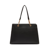 Anne Klein AK Bevel Logo Chain Detail Tote Handbag