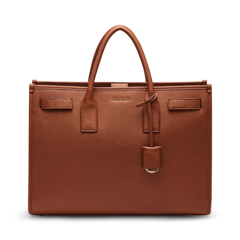 Anne Klein Large Work Tote Handbag with Detachable Strap – ShopCGX Anne Klein Large Work Tote Handbag with Detachable Strap – ShopCGX