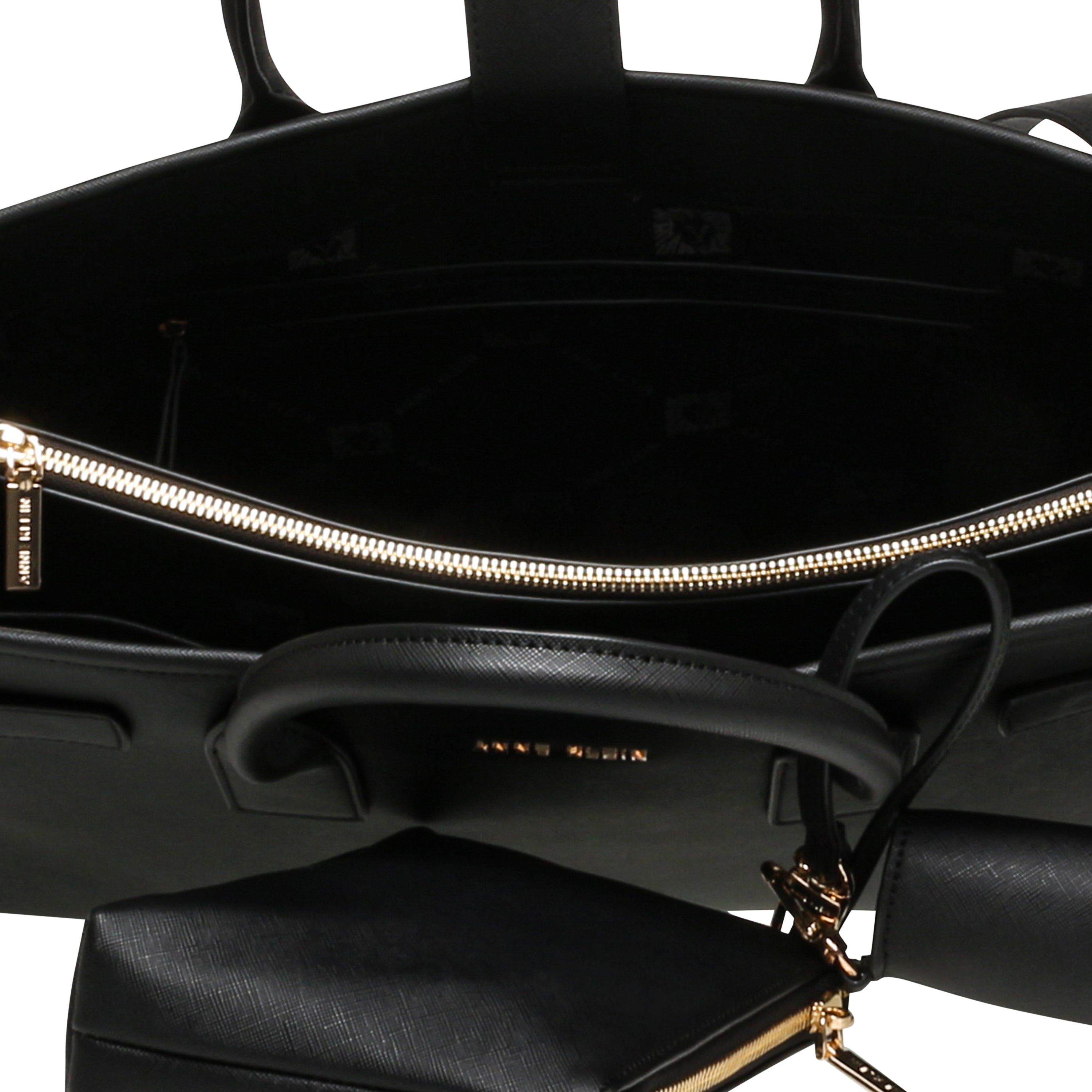 Anne Klein 3 Piece Work Tote Handbag
