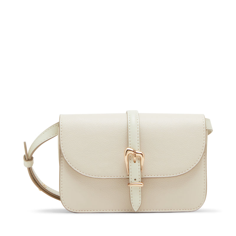 Anne Klein Sculpted Buckle Flap Crossbody Handbag