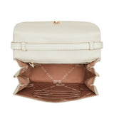 Anne Klein Sculpted Buckle Flap Crossbody Handbag