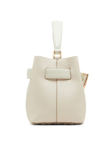 Anne Klein Sculpted Buckle Satchel Handbag