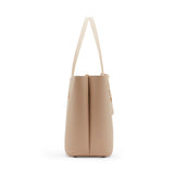 Anne Klein Bonded Double Compartment Tote Handbag