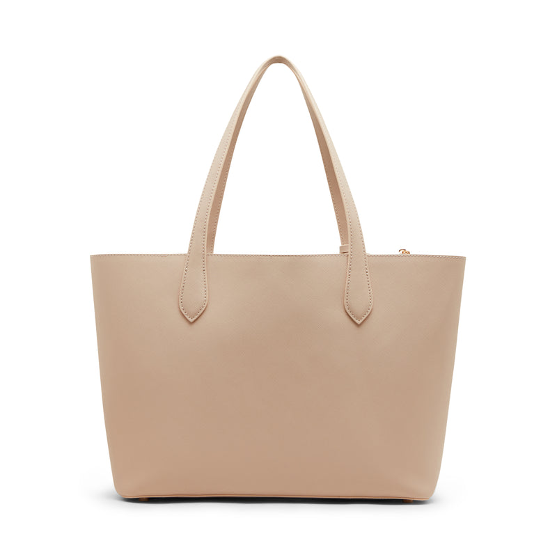 Anne Klein Bonded Double Compartment Tote Handbag