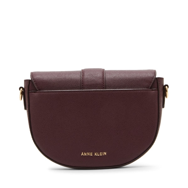 Anne Klein Covered Buckle Saddle Crossbody Handbag