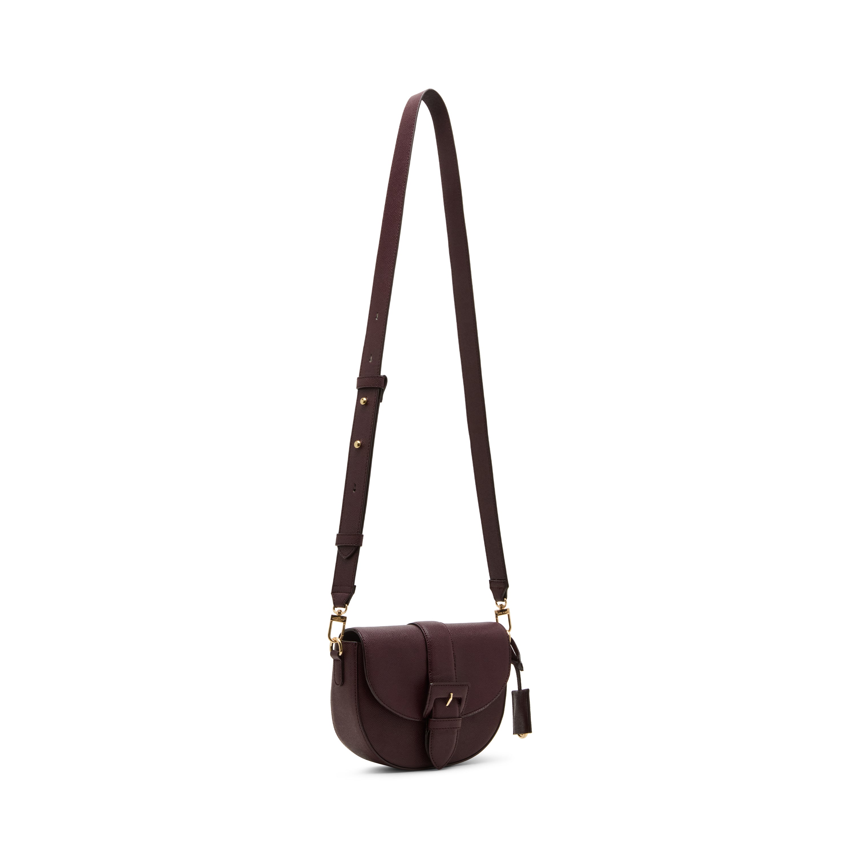Anne Klein Covered Buckle Saddle Crossbody Handbag