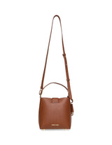 Anne Klein Convertible Small Sculpted Buckle Bucket Handbag