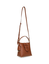 Anne Klein Convertible Small Sculpted Buckle Bucket Handbag