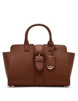 Anne Klein Convertible Covered Buckle Satchel Handbag