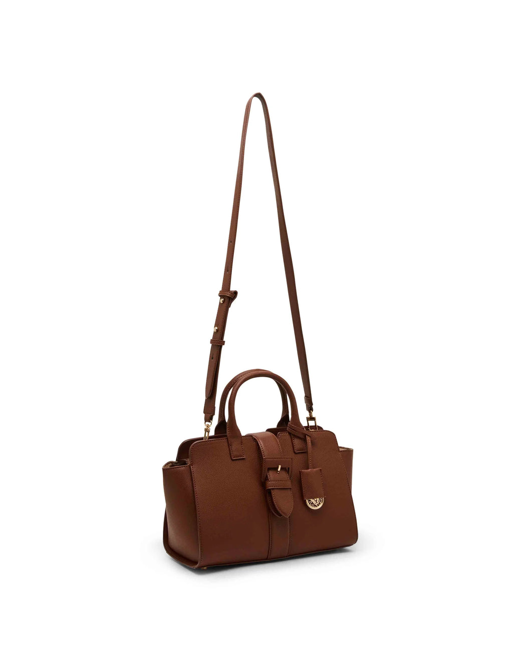 Anne Klein Convertible Covered Buckle Satchel Handbag – ShopCGX