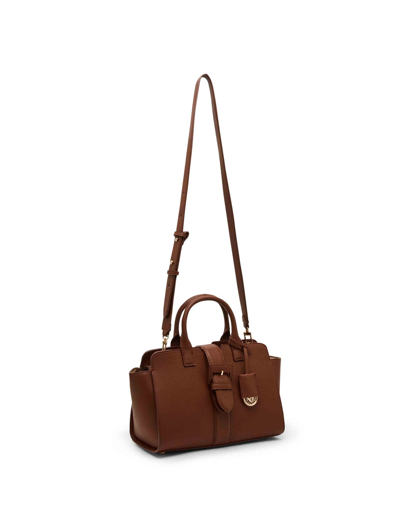 Anne Klein Convertible Covered Buckle Satchel Handbag – ShopCGX
