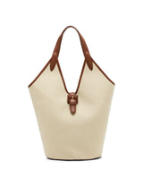 Anne Klein Angular Canvas Hobo Handbag