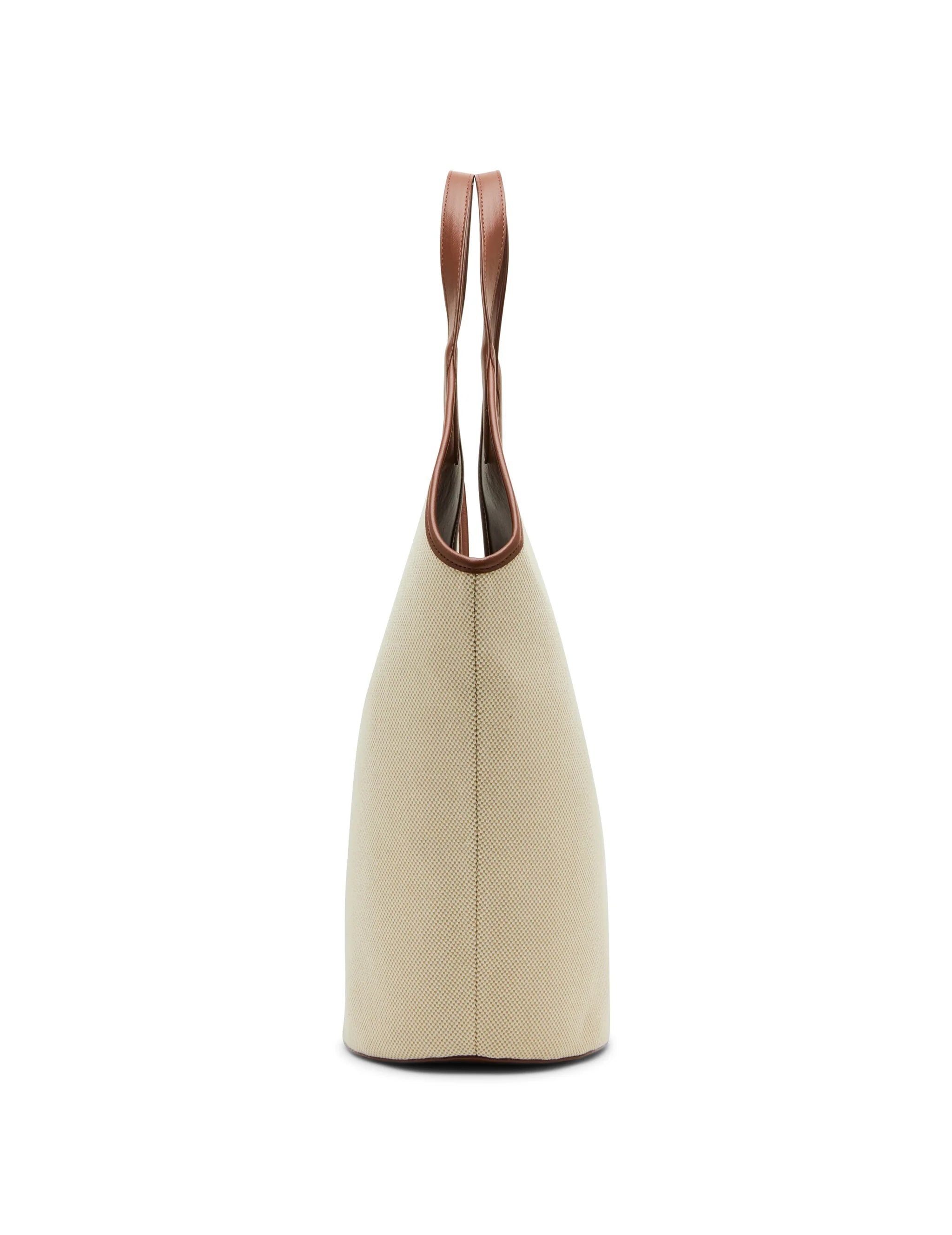 Anne Klein Angular Canvas Hobo Handbag
