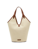 Anne Klein Angular Canvas Hobo Handbag