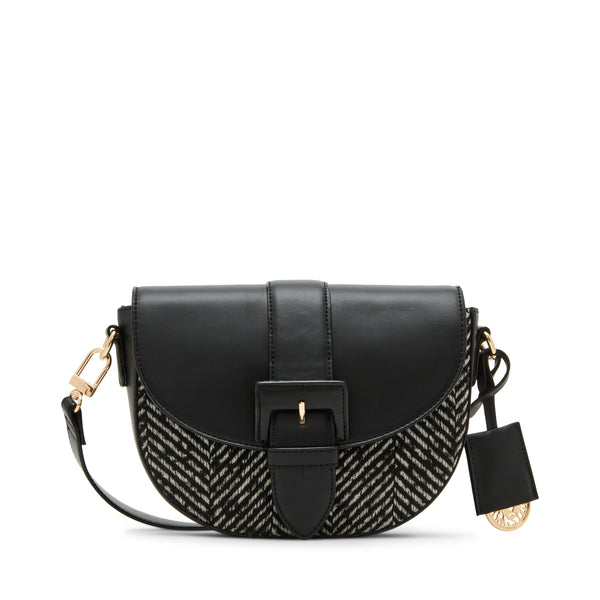 Anne Klein Covered Buckle Saddle Crossbody Handbag