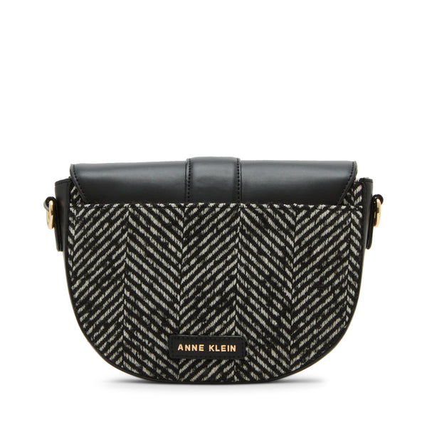 Anne Klein Covered Buckle Saddle Crossbody Handbag