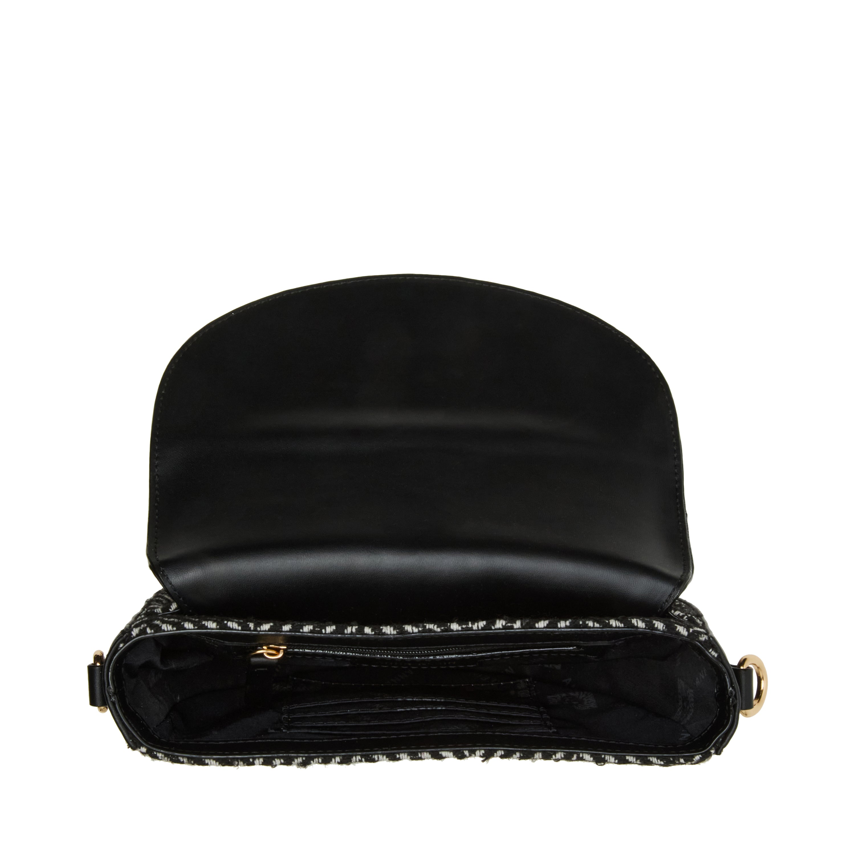 Anne Klein Covered Buckle Saddle Crossbody Handbag