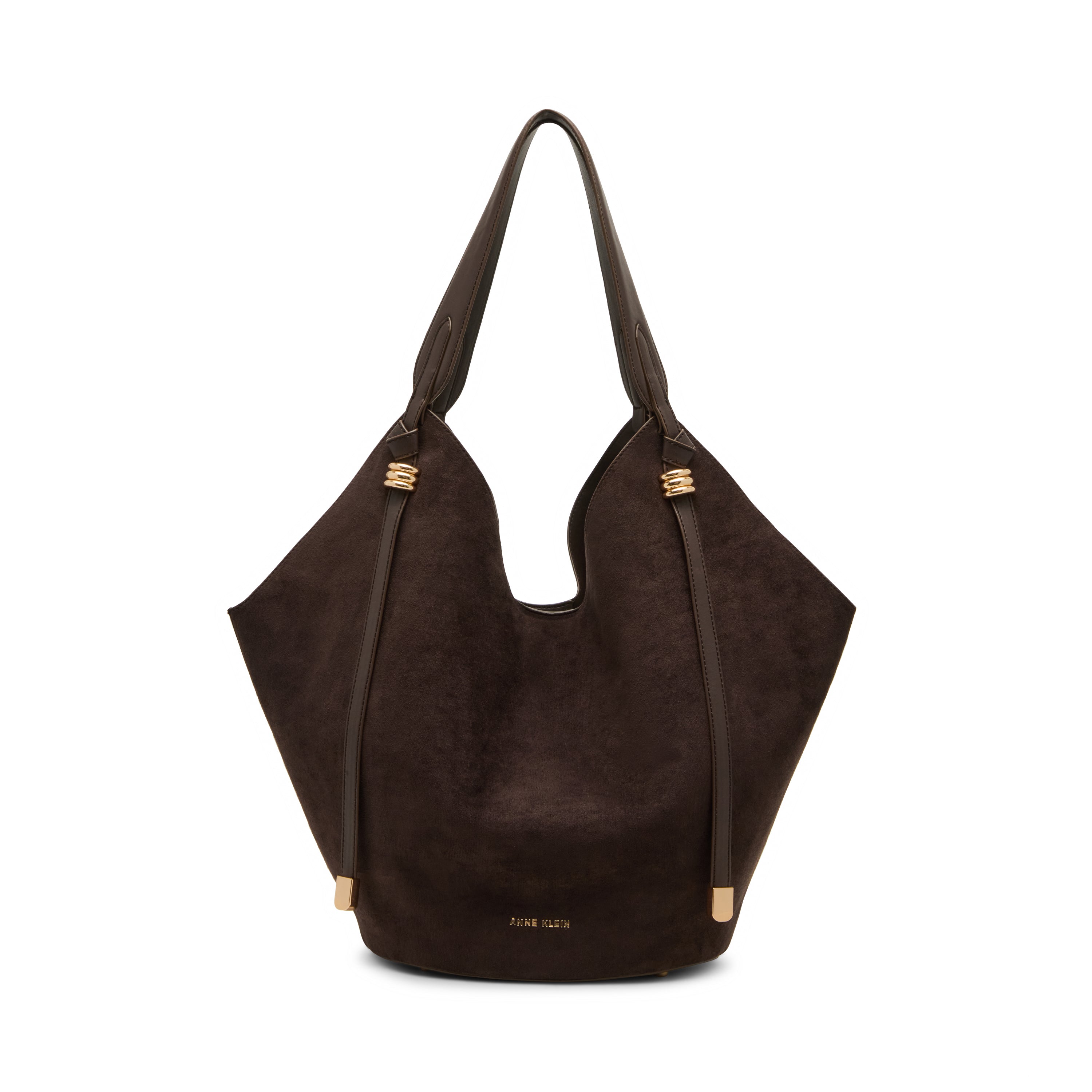 Anne Klein Large Hobo Tote Handbag With Pouch