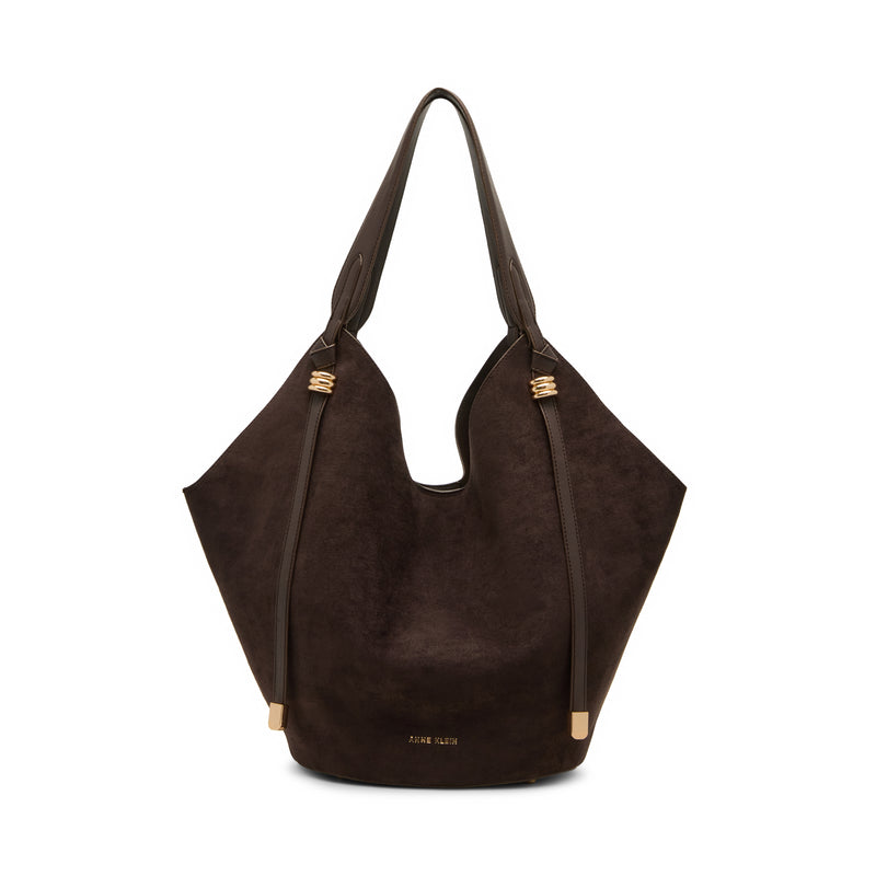 Anne Klein Large Hobo Tote Handbag With Pouch