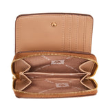 Anne Klein AK Bevel Logo Small Curved Wallet