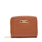 Anne Klein AK Bevel Logo Small Curved Wallet