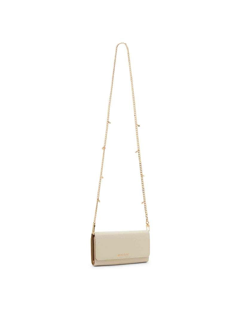Anne Klein Wallet On a Chain with Clam Shell Strap