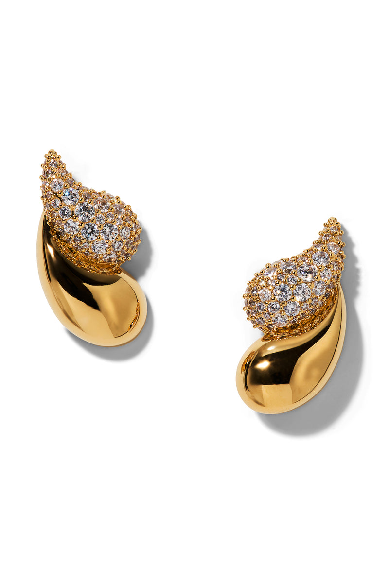Nadri Pisa Double Teardrop Earrings
