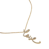 Nadri Cirque Pave Cubic Zirconia Love Necklace