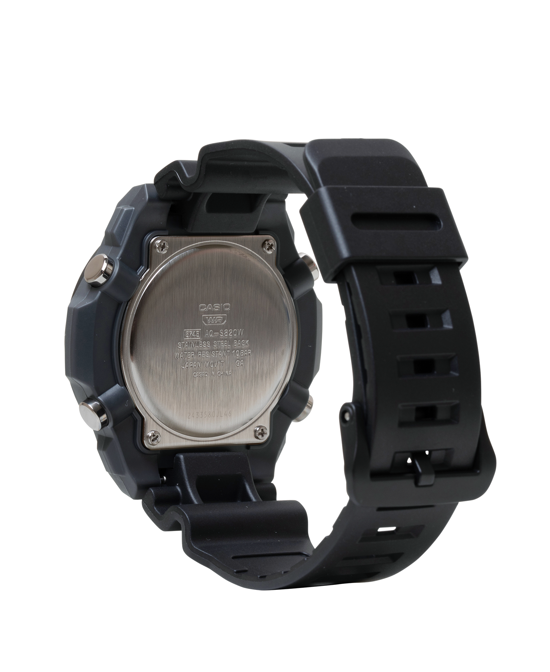 Casio Mens AQS820W-1AV G-Shock Analog Digital Watch