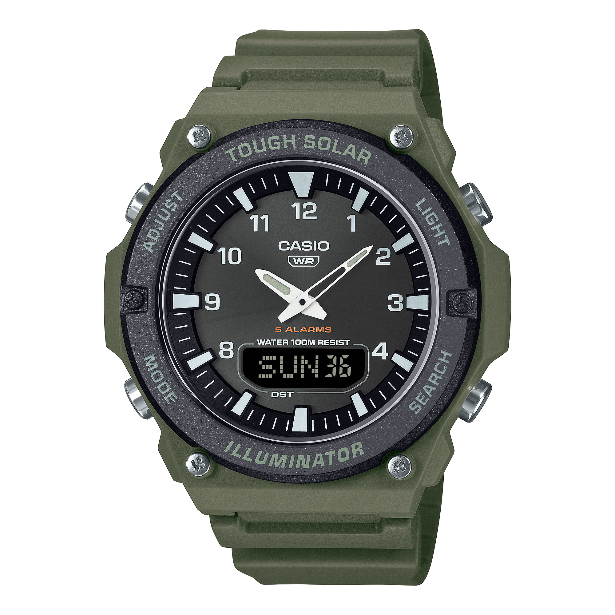 Casio Mens AQS820W-3BV G-Shock Analog Digital Watch