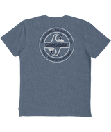 Quiksilver Mens Circle Back Mod Short Sleeve T-Shirt