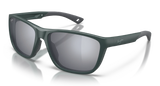 Maui Jim Makoi Matte Solid Green Frame - Hawaii Seashine Lens - Polarized Sunglasses