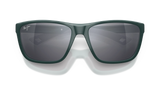 Maui Jim Makoi Matte Solid Green Frame - Hawaii Seashine Lens - Polarized Sunglasses