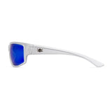 Calcutta Arena Crystal Frames - Blue Mirror Lens - Polarized Sunglasses