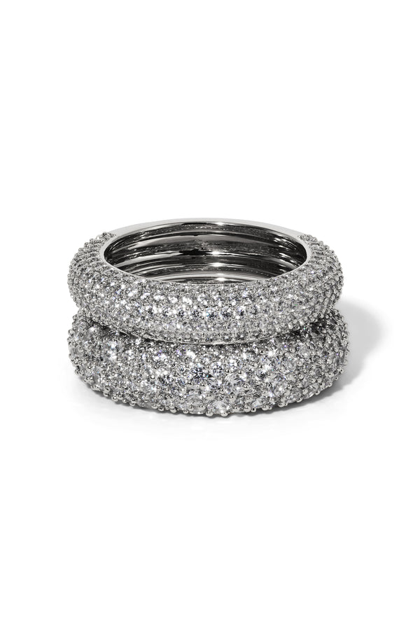 Nadri Crushed Pave Ring - Size 6